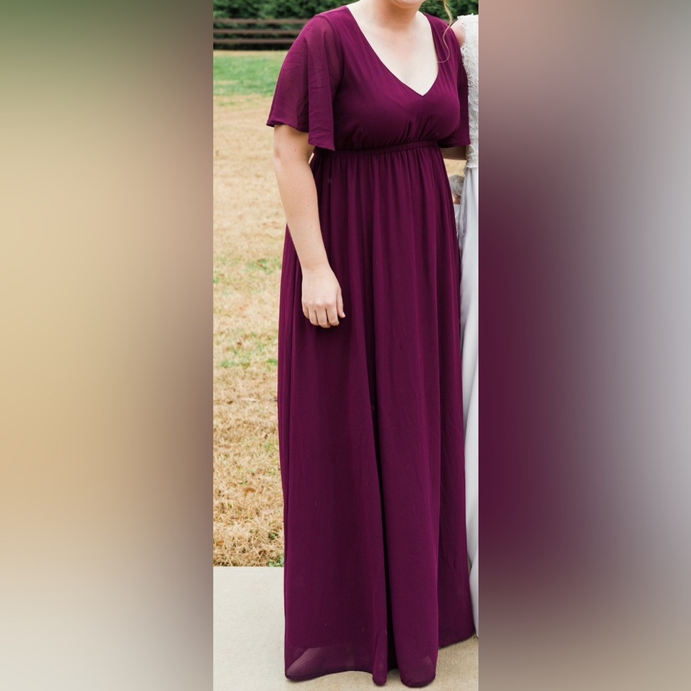 Show me your mumu size large bridesmaid dress